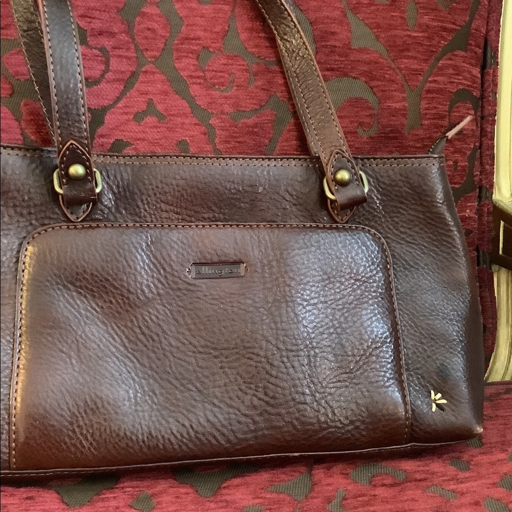 Brown Ellington Leather purse - Picture 2 of 8